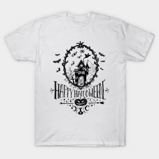 Haunted House Halloween T-Shirt